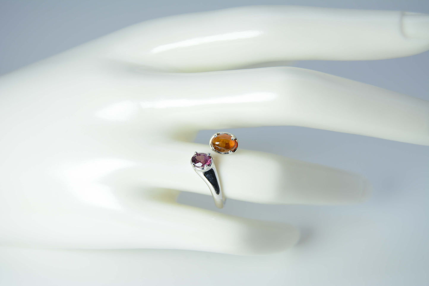 Amber and Garnet Ring < FINAL Sale Jewels >