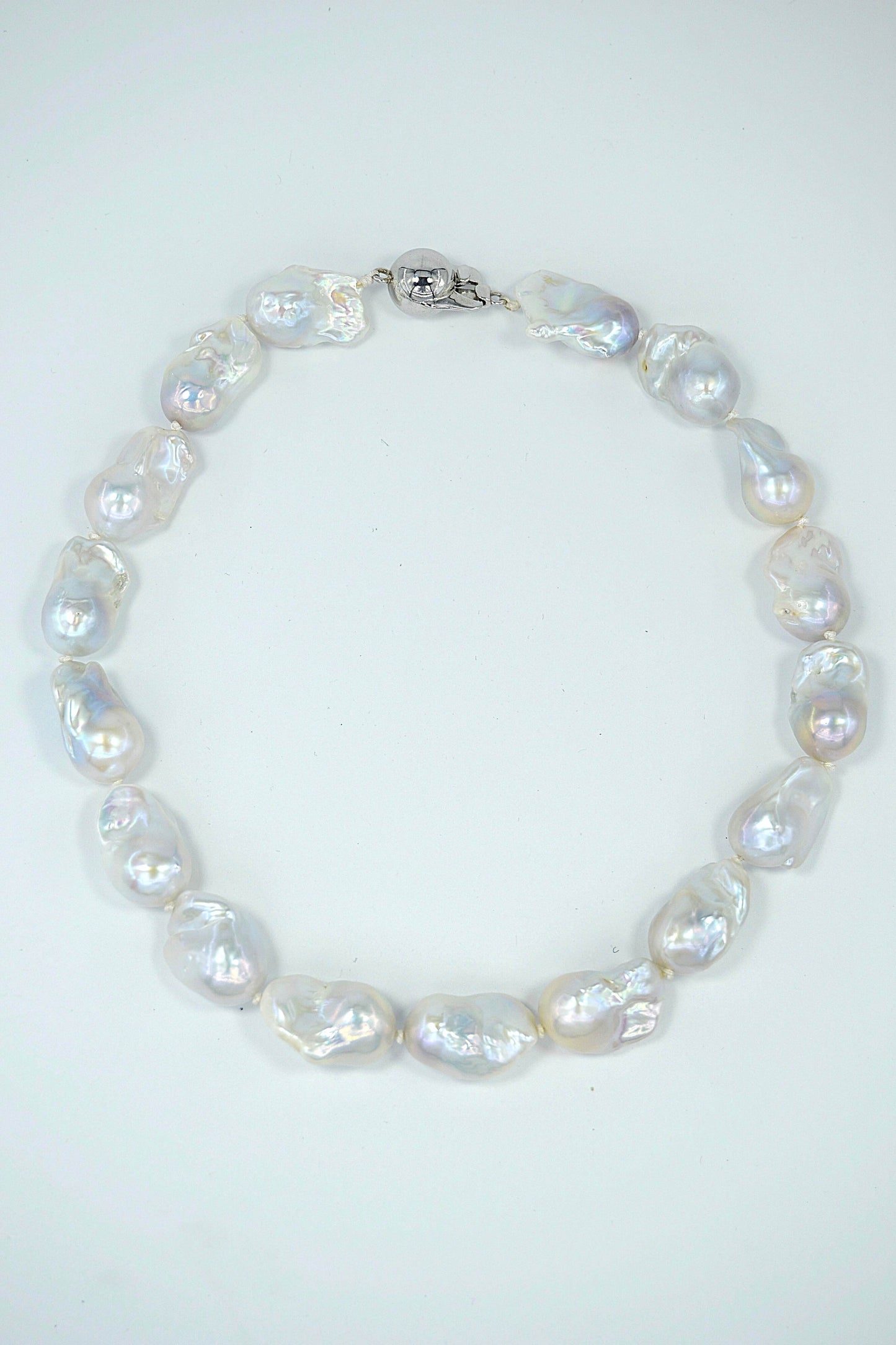 Pearl Necklace-Freshwater White Baroque