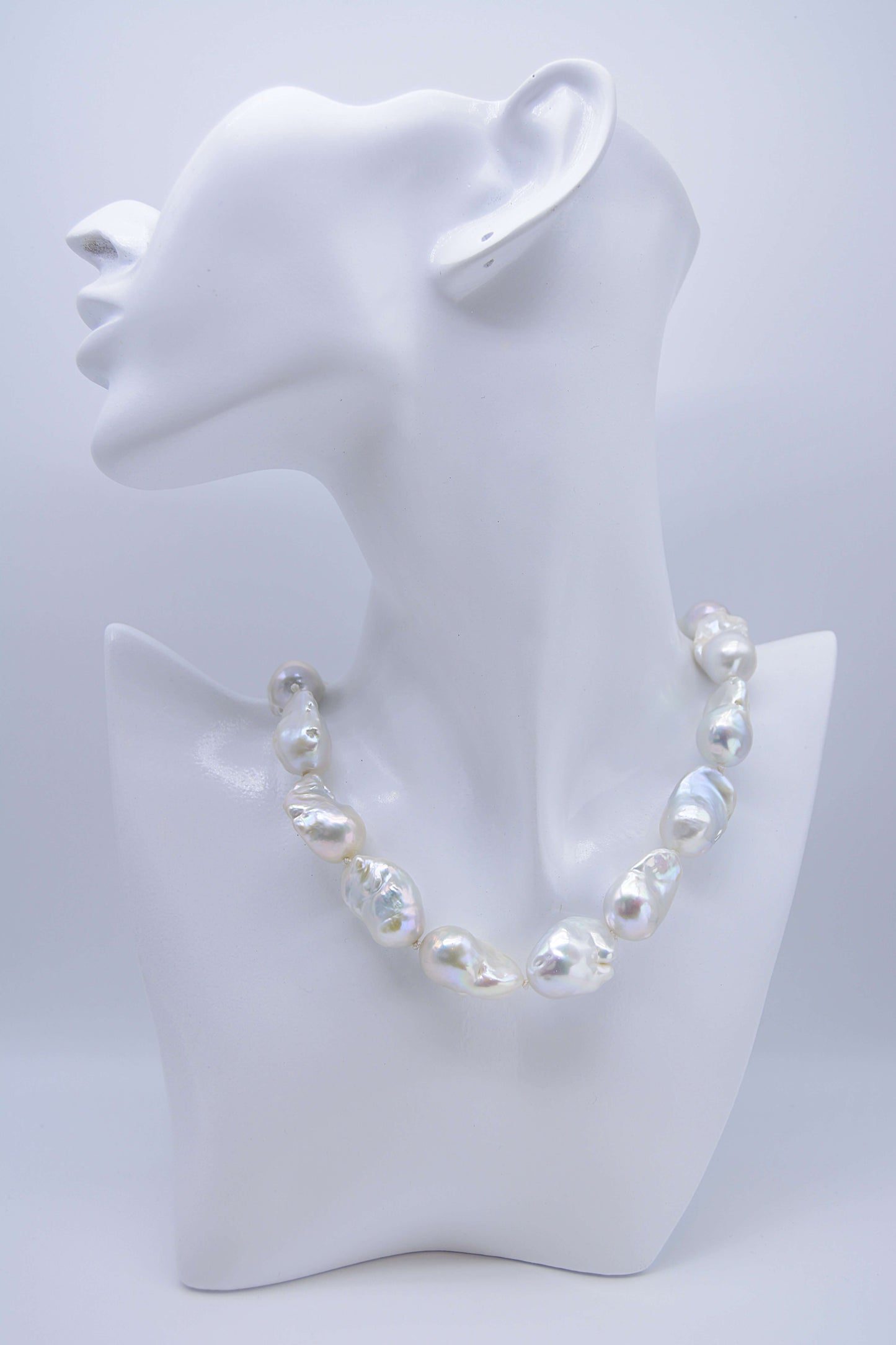 Pearl Necklace-Freshwater White Baroque